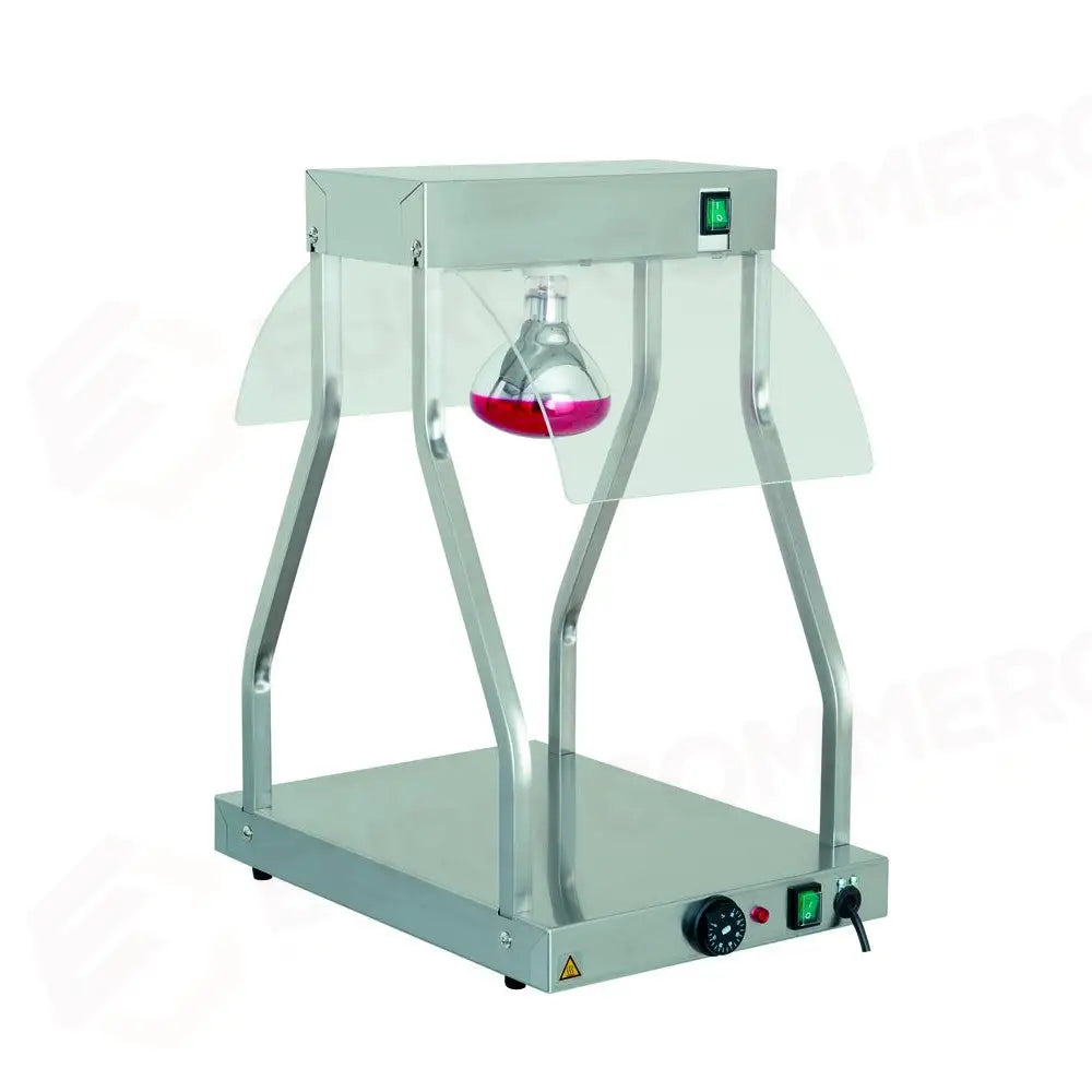 PIANO CALDO CON LAMPADE A INFRAROSSI GN 1/1 - 9564 - METALCARRELLI - CARRELLI