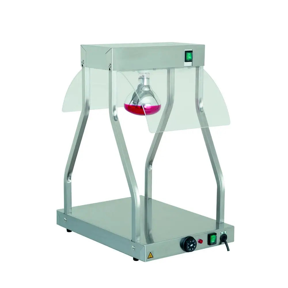 PIANO CALDO CON LAMPADE A INFRAROSSI GN 1/1 - 9564 - METALCARRELLI - CARRELLI