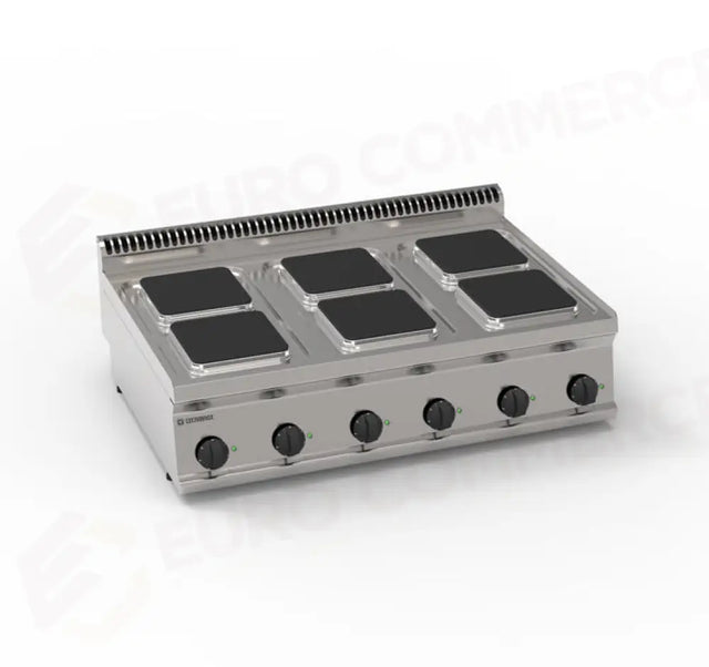Plaque de cuisson électrique 1050 W carrée - 616010 - Tecnoinox
