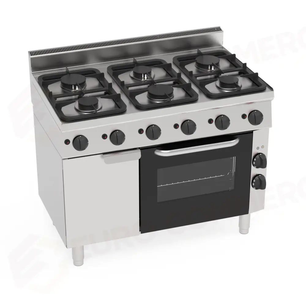 PIANO COTTURA 105G C/FORNO 60E MY18 - 123041 - TECNOINOX
