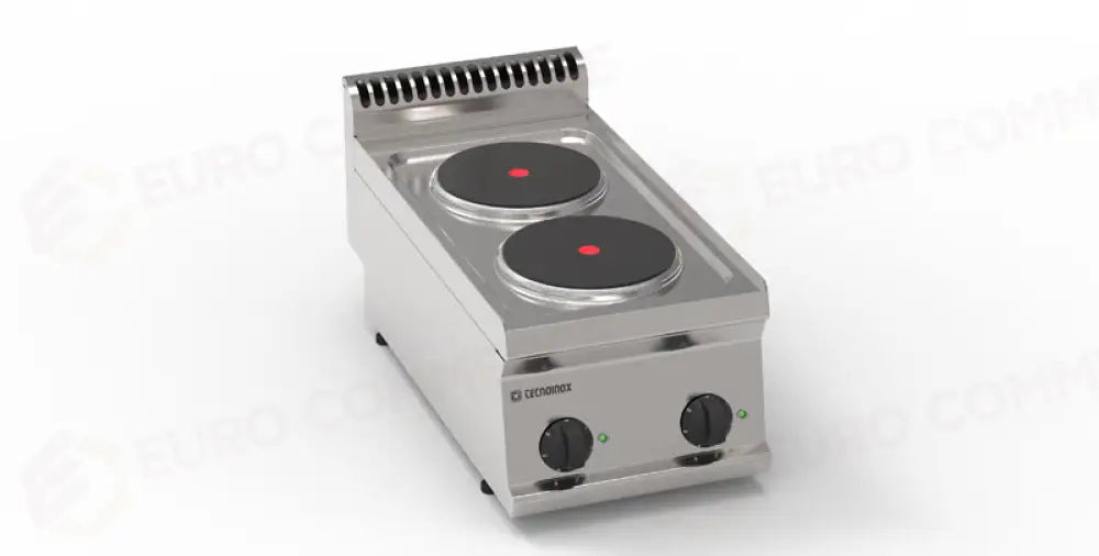 PIANO COTTURA 350 ELETTRICO 2ROUND - 616004 - TECNOINOX