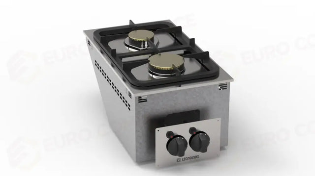 Plaque de cuisson à gaz encastrable 350 W - 133005 - TECNOINOX