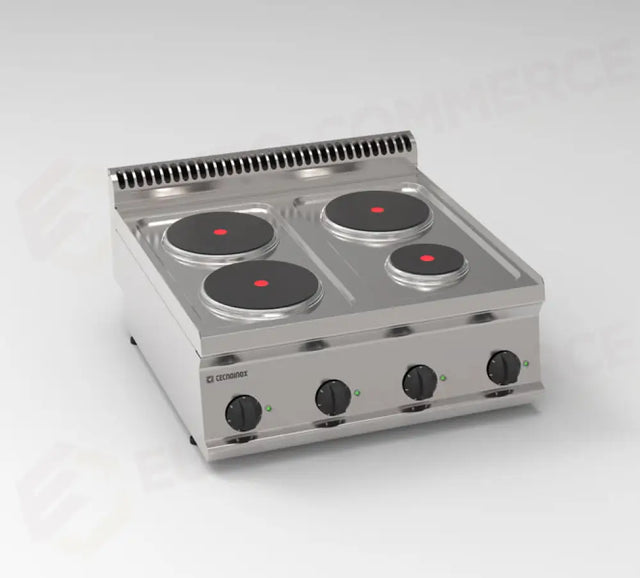 700 ELECTRIC 3+1 ROUND HOB - 616005 - TECNOINOX