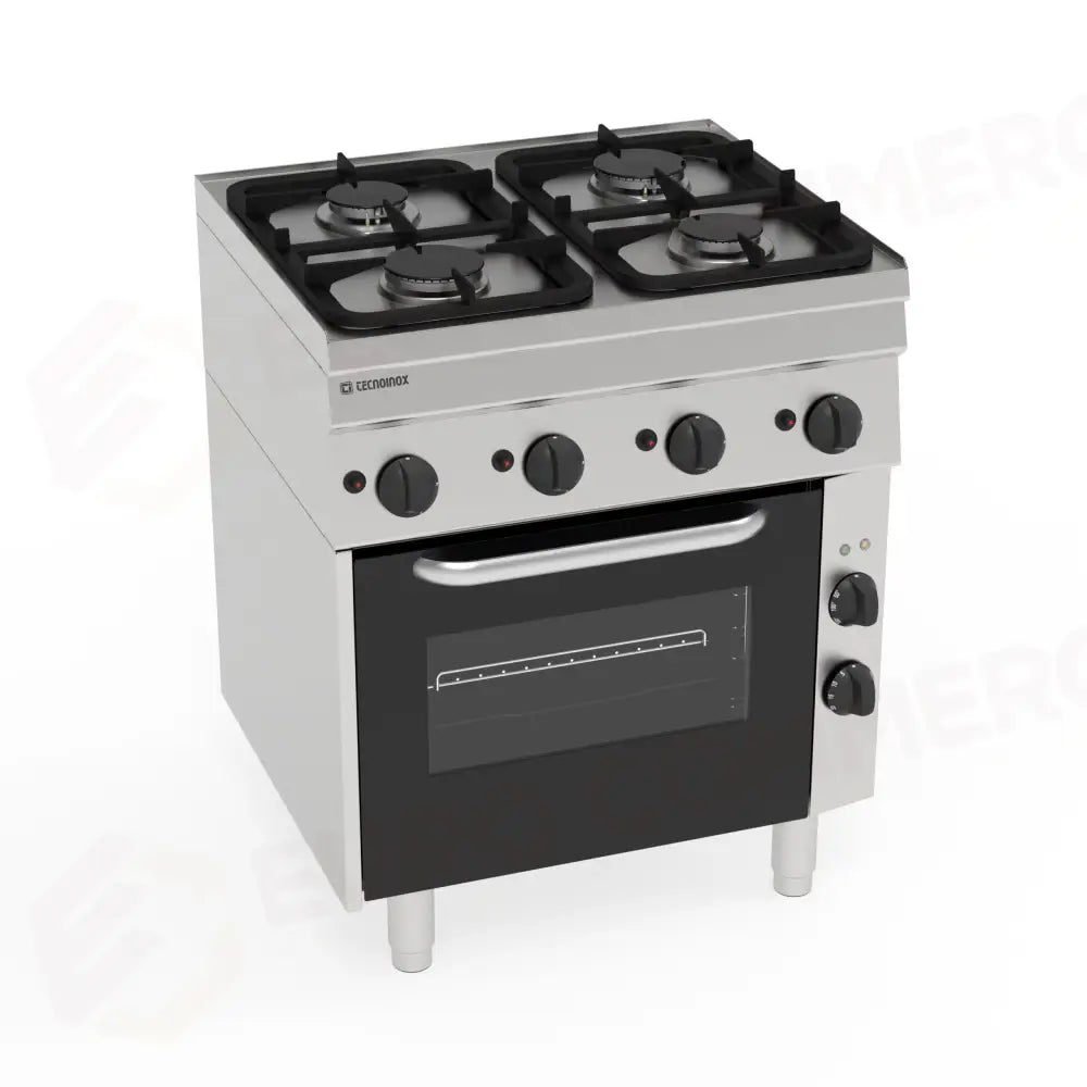 PIANO COTTURA 70G C/FORNO 60E - 113006 - TECNOINOX