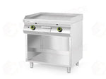 PIANO COTTURA A GAS LISCIO SU UN ARMADIO RACCHIUSO 3 LATI HENDI KITCHEN LINE 10KW 800X700X(- 220207