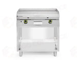 PIANO COTTURA A GAS LISCIO SU UN ARMADIO RACCHIUSO 3 LATI HENDI KITCHEN LINE 10KW 800X700X(- 220207