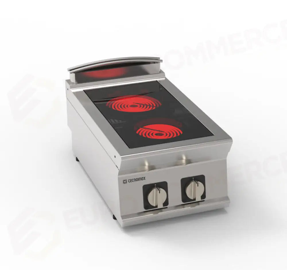 PIANO COTTURA EL. VETROCERAMICA TOP2ZONE - 716015 - TECNOINOX