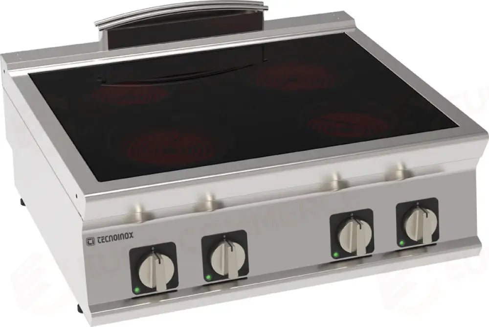 PIANO COTTURA EL. VETROCERAMICA TOP4ZONE - 716016 - TECNOINOX
