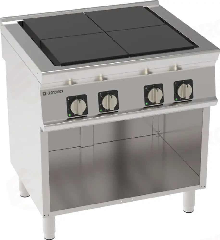 PIANO COTTURA ELETTRICO 4PIASTRE ’U’ - 716102 - TECNOINOX
