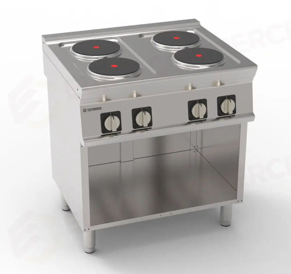 PIANO COTTURA ELETTRICO 4ROUND - 716010 - TECNOINOX