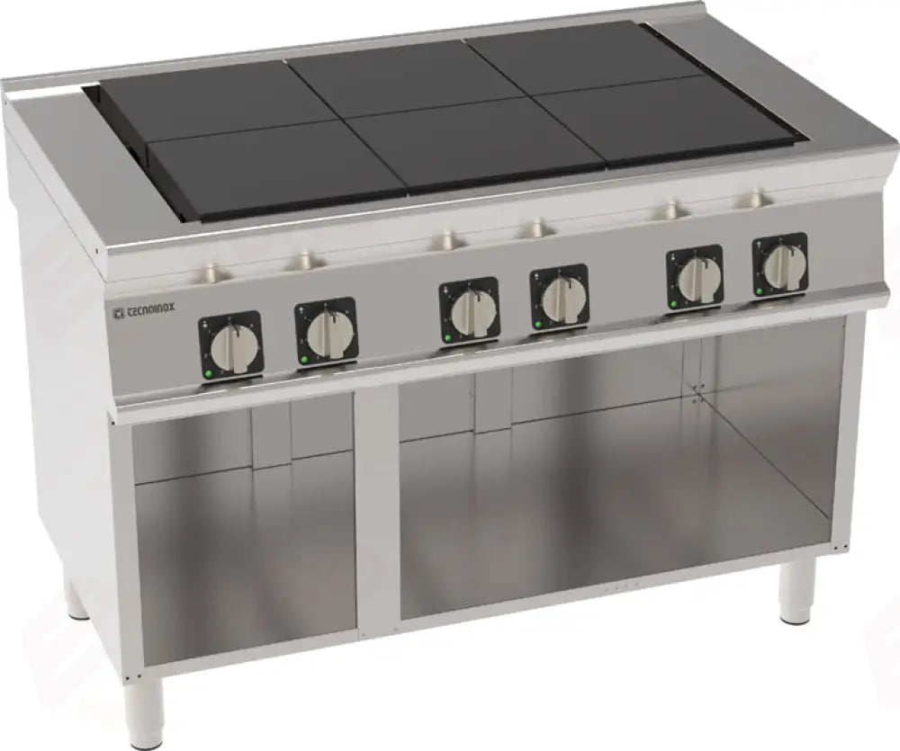 PIANO COTTURA ELETTRICO 6PIASTRE ’U’ - 716103 - TECNOINOX