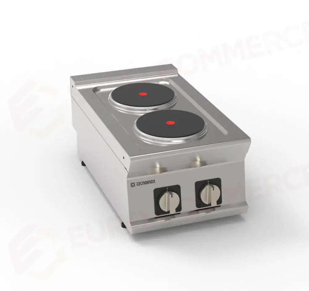 PIANO COTTURA ELETTRICO TOP 2ROUND - 716001 - TECNOINOX
