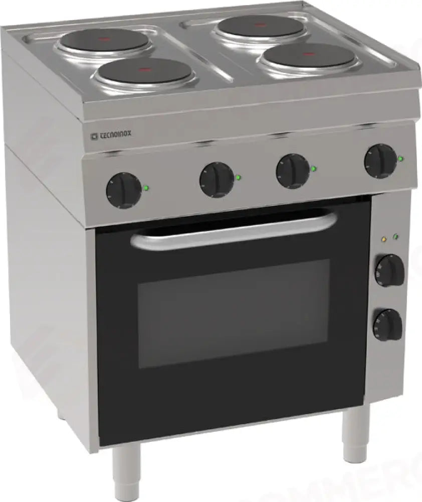 PIANO COTTURA-FORNO 700 ELETT. - 116008 - TECNOINOX