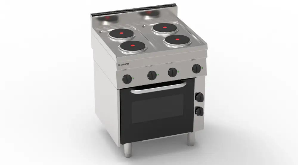 PIANO COTTURA-FORNO 700 ELETT. - 126008 - TECNOINOX
