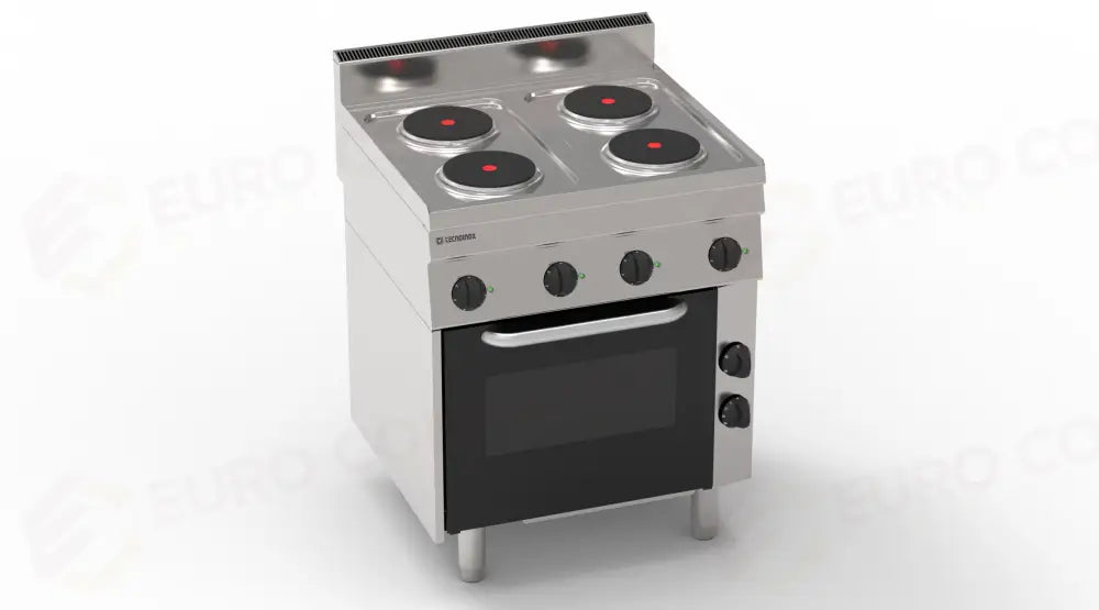 PIANO COTTURA-FORNO 700 ELETT. - 126008 - TECNOINOX