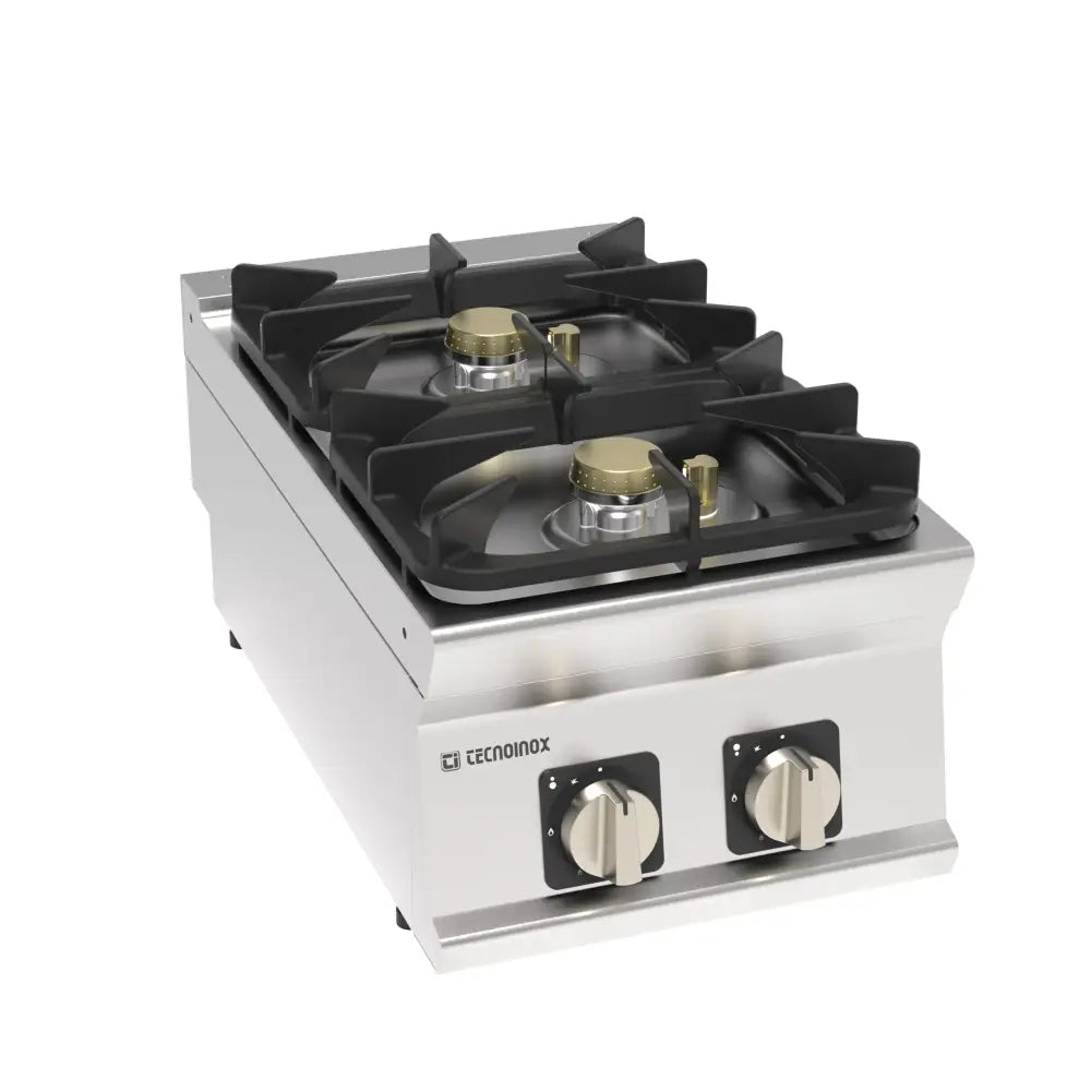 PIANO COTTURA GAS TOP 2FUOCHI ERMETICO - 713194 - TECNOINOX