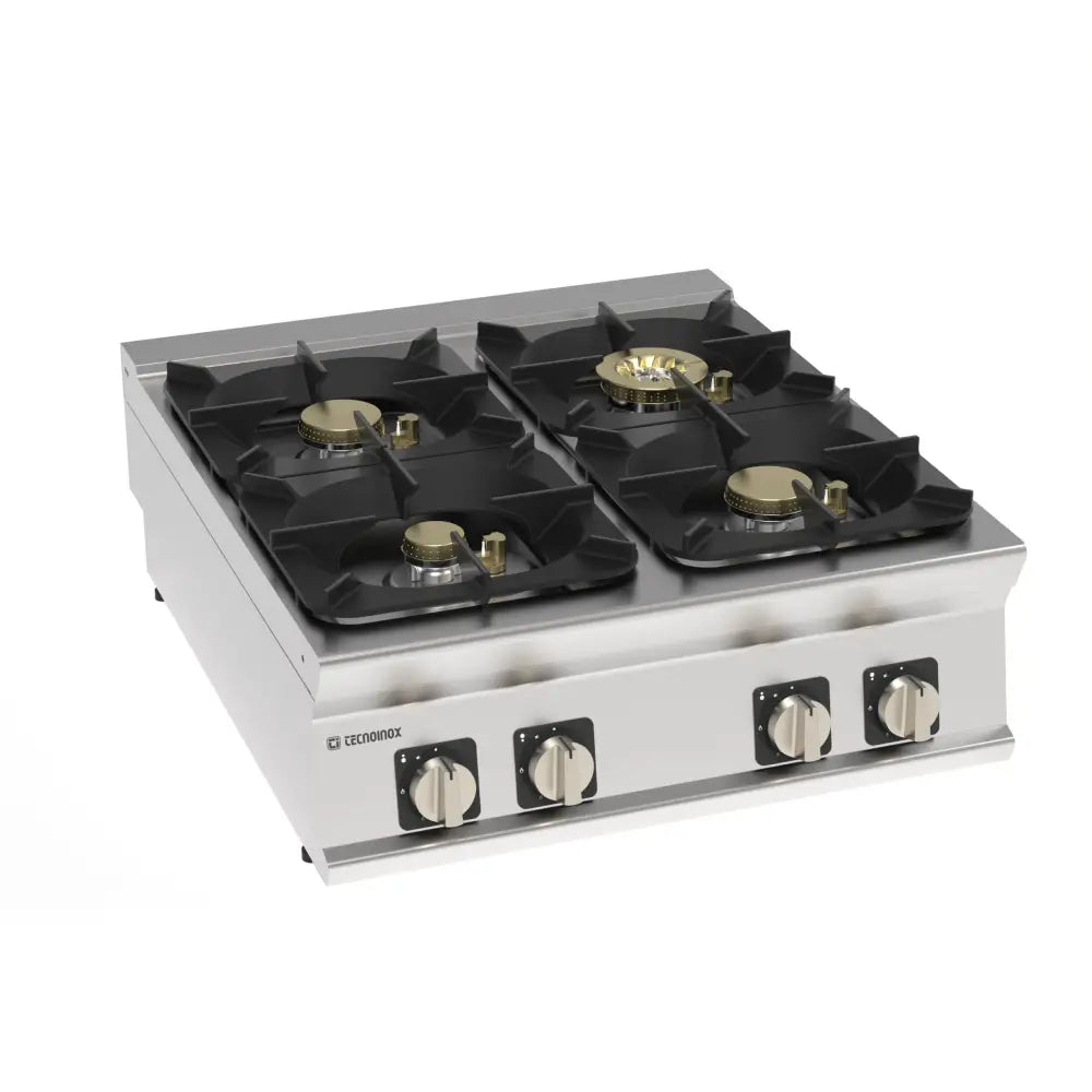PIANO COTTURA GAS TOP 4FUOCHI ERMETICO - 313268 - TECNOINOX