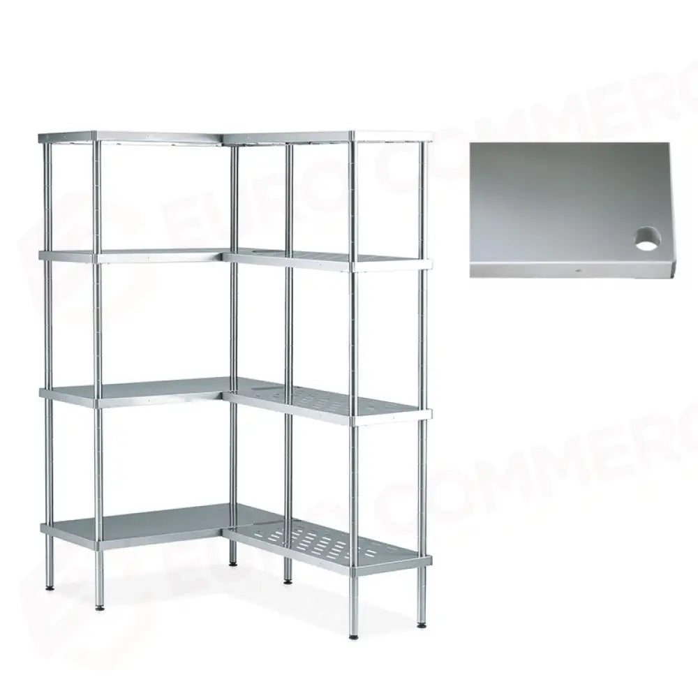 PIANO LISCIO RINFORZATO MONTAGGIO A INCASTRO CM 130X50 - PLIR50130 - METALCARRELLI - CARRELLI