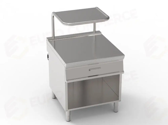 Table basse autoportante neutre 80" avec C.CA et SALAMI - 396703 - TECNOINOX
