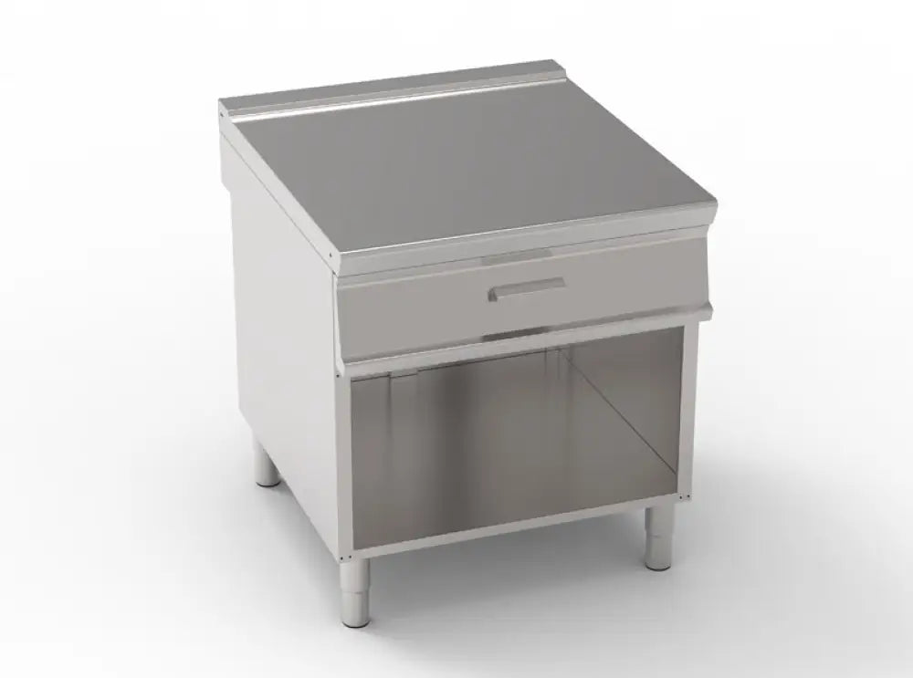 PIANO NEUTRO 80 FREEST.CON CASSETTO - 396702 - TECNOINOX
