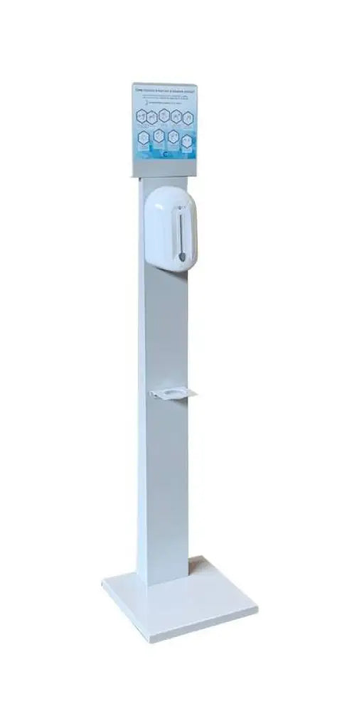 PIANTANA PER DISPENSER IN LAMIERA VERNICIATA GRIGIO - PIA003G - KAREL - Attrezzatura