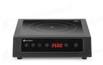 PIASTRA AD INDUZIONE 3500 D XL HENDI NERO 220-240V/3500W 355X400X(H)100MM - 239957