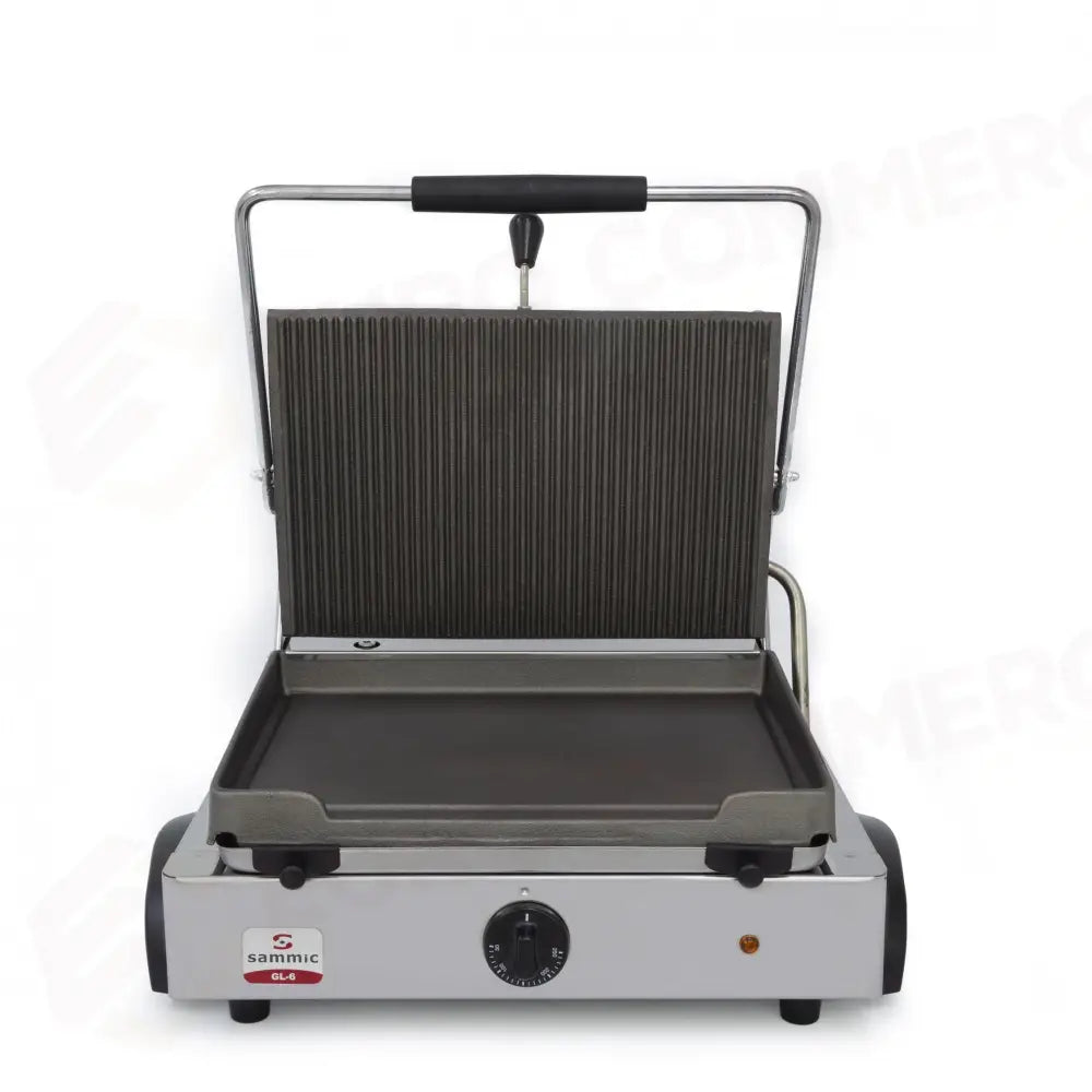 PIASTRA ELETTRICA GL-6 230/50-60/1 (LISCIA - SCANALATA) - 5100038 - SAMMIC