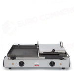 PIASTRA ELETTRICA GLD-10 230/50-60/1 (1/2 LISCIA INF - 1/2 SCANALATA INF-SUP) - 5100037 - SAMMIC