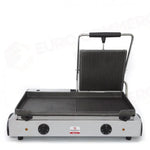 PIASTRA ELETTRICA GLD-10 230/50-60/1 (1/2 LISCIA INF - 1/2 SCANALATA INF-SUP) - 5100037 - SAMMIC