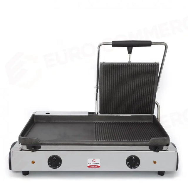 PIASTRA ELETTRICA PIASTRA ELETTRICA GLD-10 230/50-60/1 (1/2 LISCIA INF - 1/2 SCANALATA INF-SUP) - 5100037 - SAMMIC