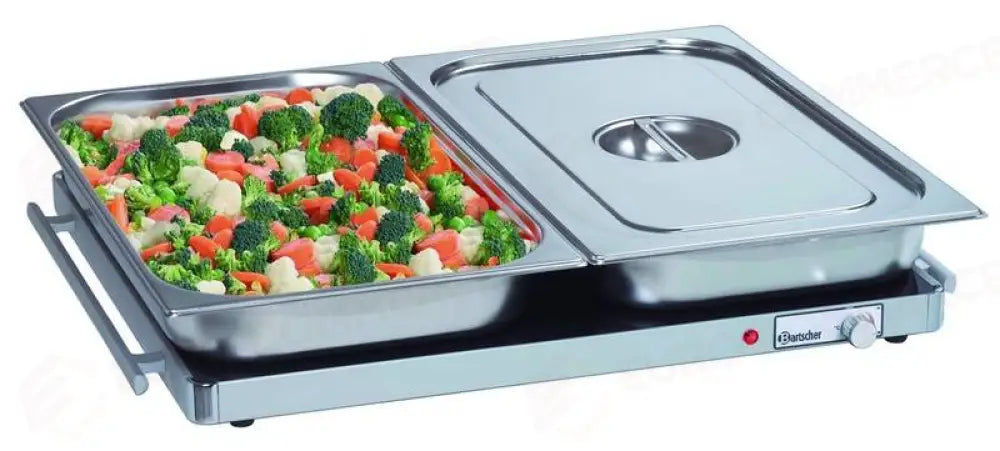 PIASTRA ELETTRICA RISCALDANTE GN 2/1 - VER21 - KAREL - Attrezzatura