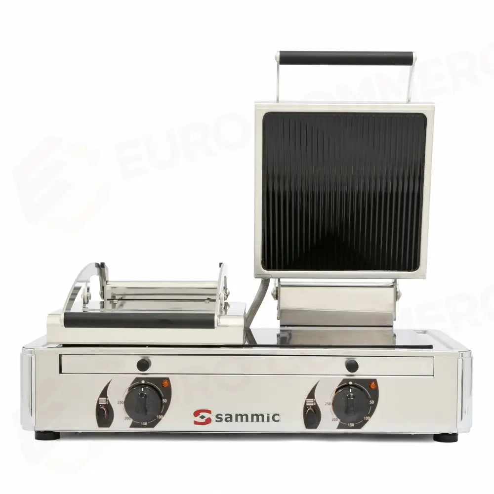 PIASTRA ELETTRICA VITRO GRILL GV-10LA 230/50-60/1 (LISCIA - SCANALATA) - 5130371 - SAMMIC