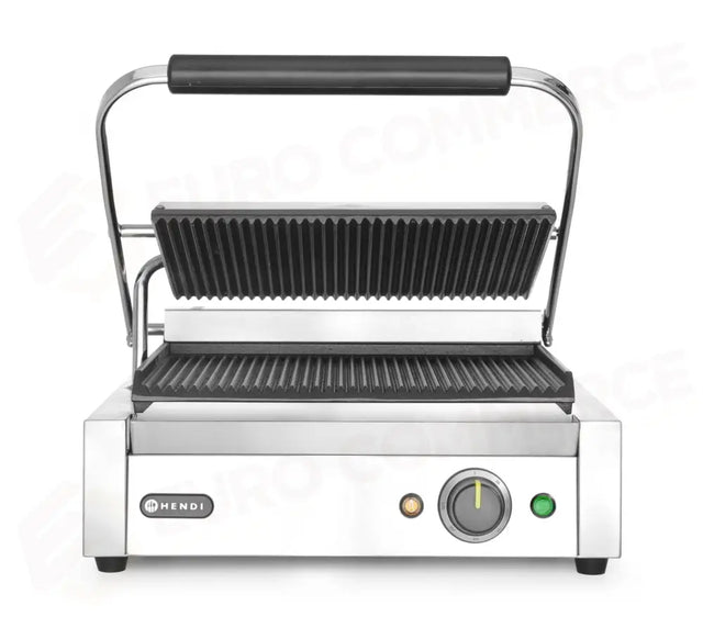 PIASTRA PANINI, HENDI, ARGENTO, 230V/2200W, 430X375X(H)216MM, RETTANGOLARE - 263549