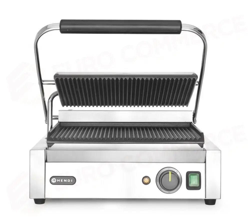 PIASTRA PANINI SOPRA E SOTTO RIGATA 230V/2200W 432X396X(H)214MM - HENDI