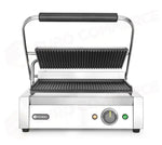 PIASTRA PANINI HENDI SOPRA E SOTTO RIGATA 230V/2200W 432X396X(H)214MM - 263655