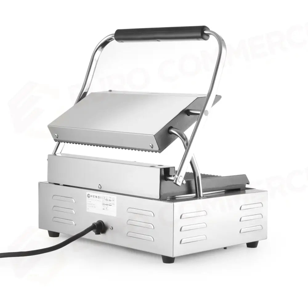 PIASTRA PANINI HENDI SOPRA E SOTTO RIGATA 230V/2200W 432X396X(H)214MM - 263655