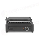 PIASTRA PANINI HENDI SOPRA E SOTTO RIGATA 230V/2200W 432X396X(H)214MM - 263655