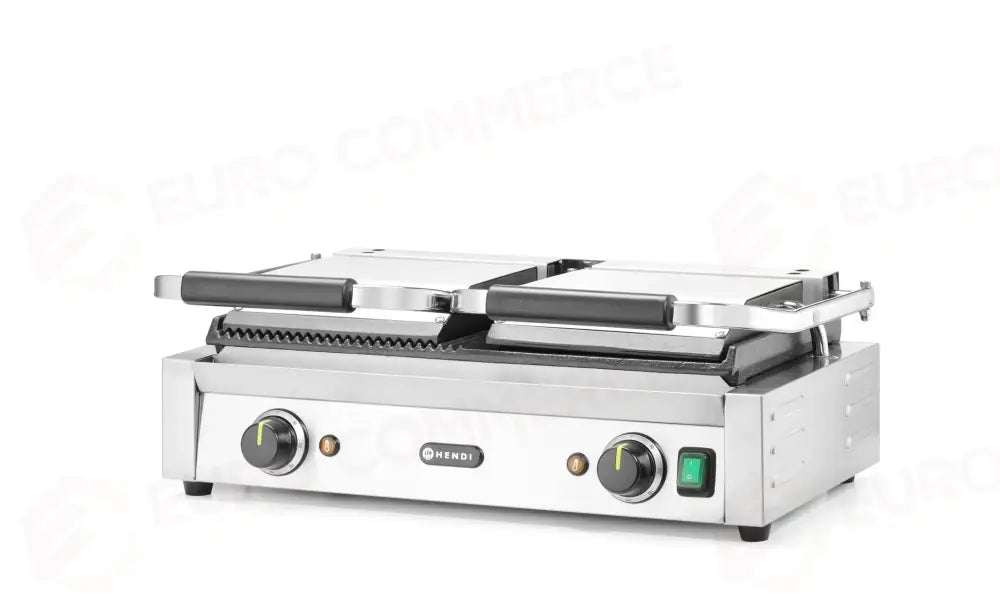 PIASTRA PANINI - VERSIONE DOPPIA HENDI SINISTRA GRIGLIATA - DESTRA LUCIDA 230V/3600W 575X430X(H)
