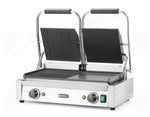PIASTRA PANINI - VERSIONE DOPPIA HENDI SINISTRA GRIGLIATA - DESTRA LUCIDA 230V/3600W 575X430X(H)