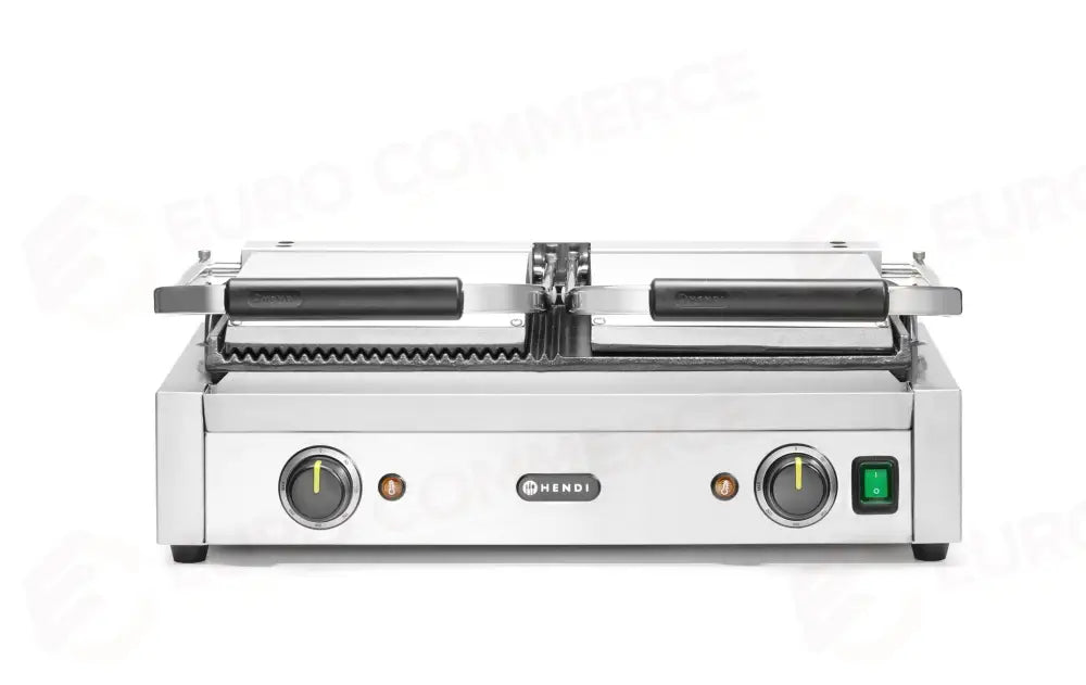 PIASTRA PANINI - VERSIONE DOPPIA HENDI SINISTRA GRIGLIATA - DESTRA LUCIDA 230V/3600W 575X430X(H)