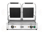 PIASTRA PANINI - VERSIONE DOPPIA HENDI SOPRA E SOTTO RIGATA 230V/3600W 570X395X(H)510MM - 263709