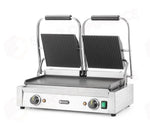PIASTRA PANINI - VERSIONE DOPPIA HENDI SOPRA RIGATA E SOTTO LISCIA 230V/3600W 570X395X(H)510MM