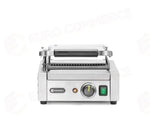 PIASTRA PANINI - VERSIONE SINGOLA HENDI SOPRA RIGATA E SOTTO LISCIA 230V/1800W 310X375X(H)216MM
