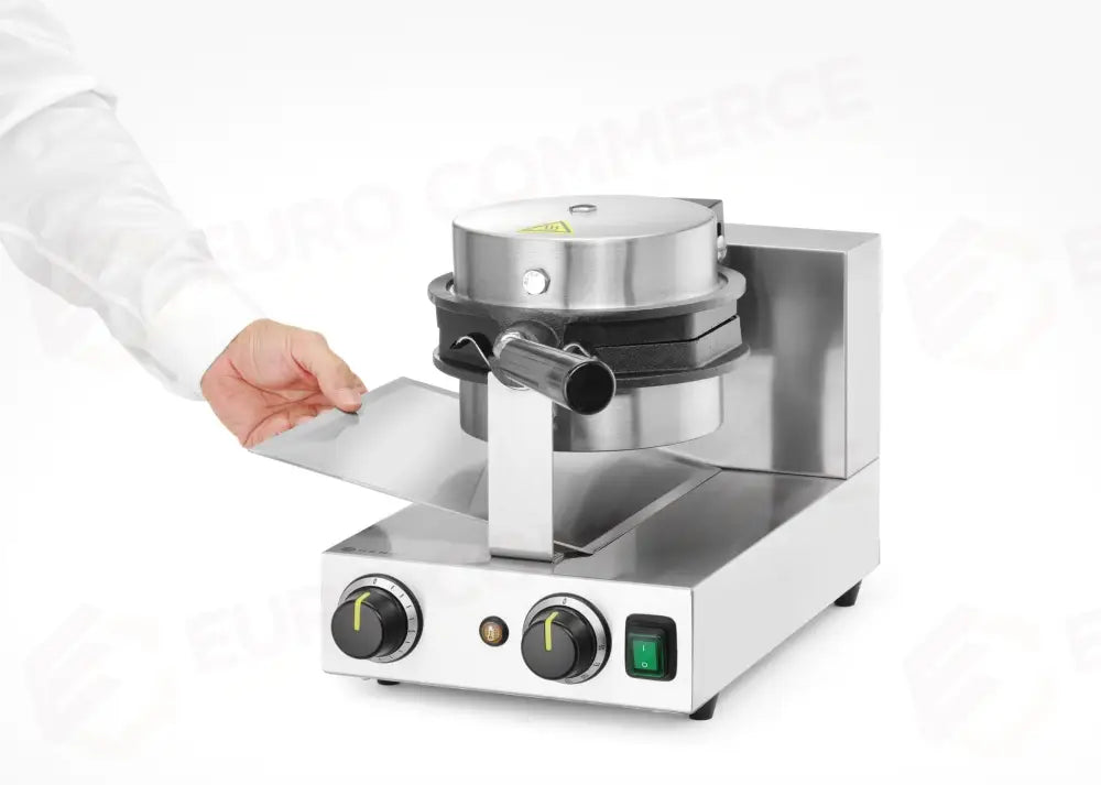 PIASTRA PER BUBBLE WAFFLE ROTANTE HENDI 220-240V/1500W 255X560X(H)318MM - 212196