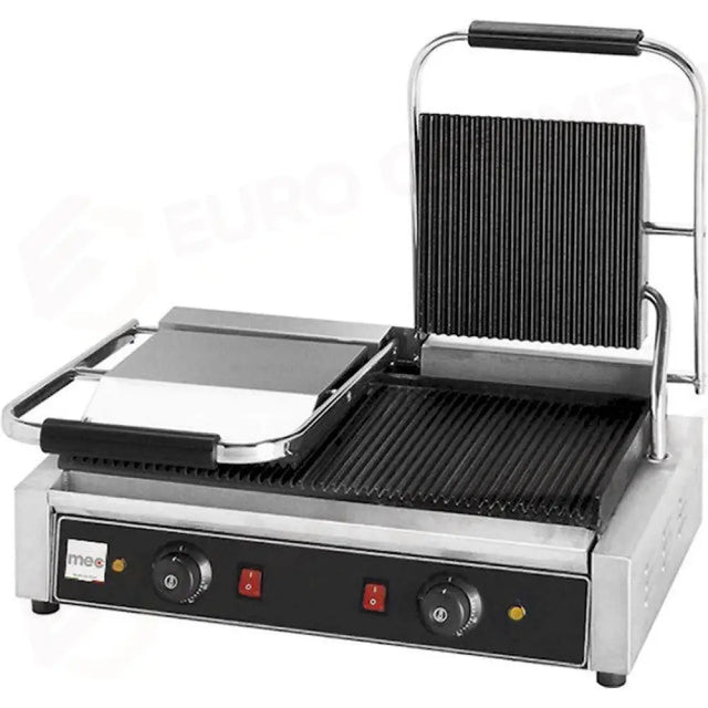 PIASTRA PER PANINI RIGATA PDR - 475X230 - PDR - MEC EUROPE