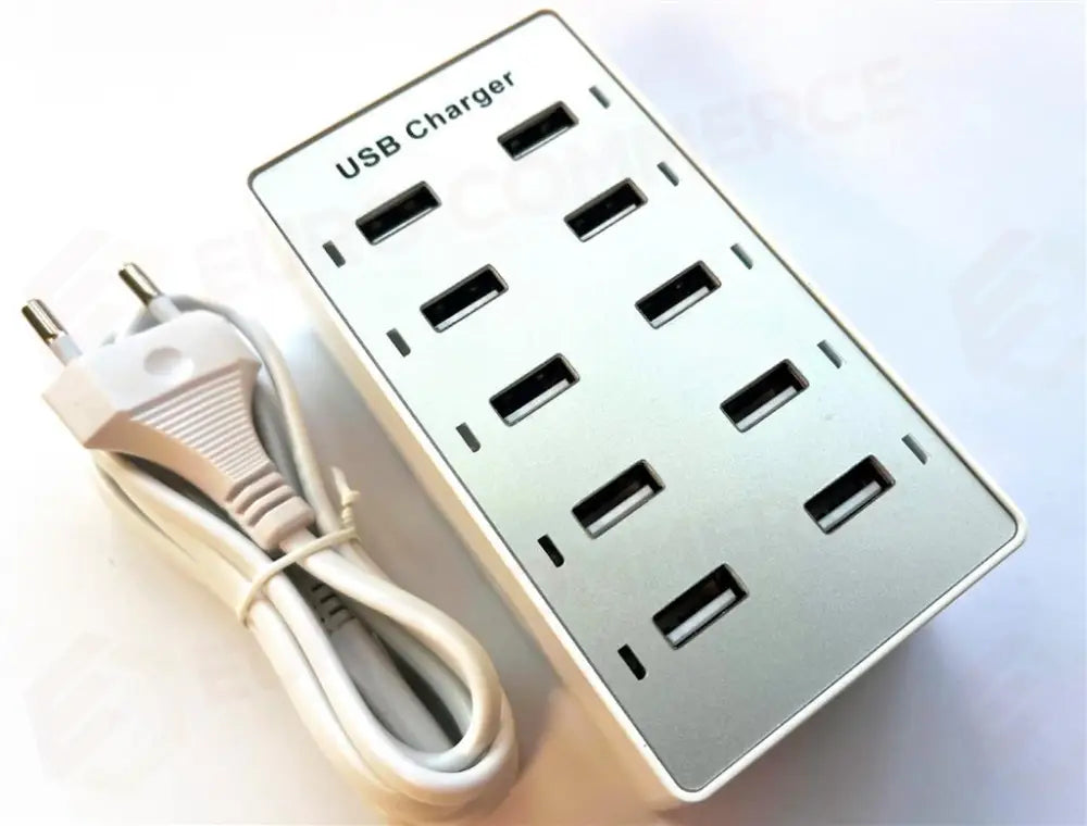 PIATTAFORMA RICARICA LAMPADA LED 10 POSTI NINA NINA-USB10 LED BY LED - 20330007 - MEDRI