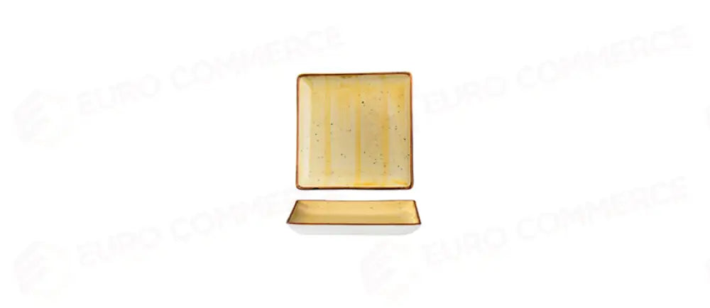 PIATTINO QUAD.OCRA CM.9,9X9,9 H1 - 127154 - MORINI