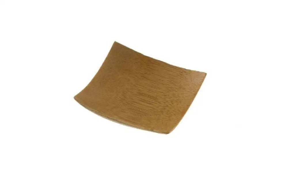 PIATTINO QUADRATO IN BAMBOO NATURALE - 6X6 CM - S0030 - LEONE - FINGER FOOD IN BAMBOO
