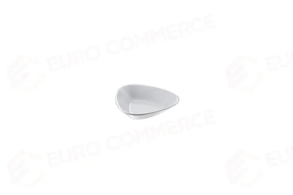 PIATTINO TRIANGOLARE IN MELAMINA BIANCO - 6,9X1,5 CM - T8193 - LEONE - MELAMINA BIANCA
