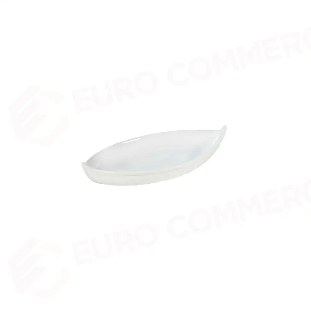 PIATTO BARCHETTA 20X10 CM MARIS BIANCO VULCANIA - 2850141 - MEDRI